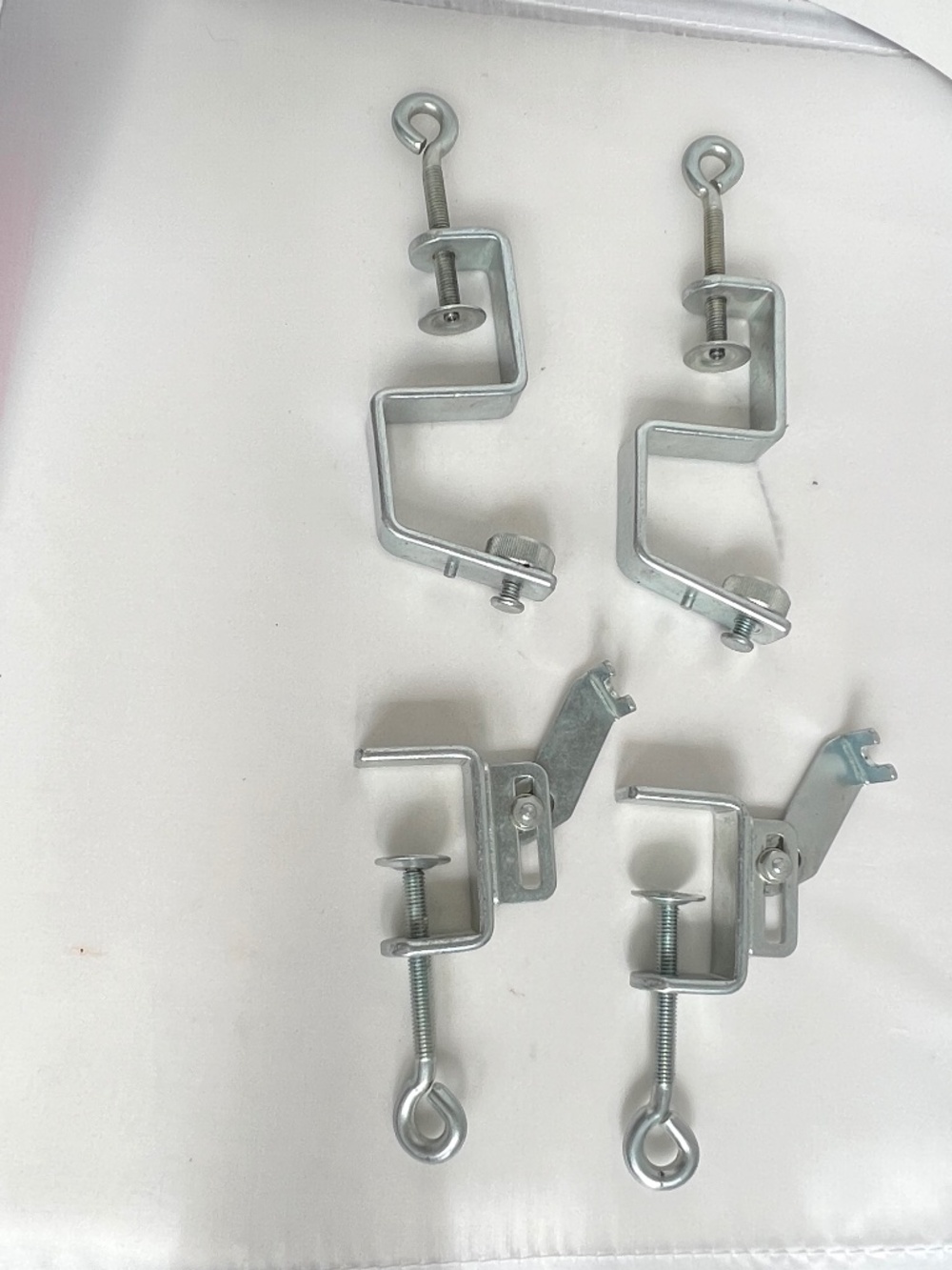 Knitting Machine Table Clamps 2 Styles Metal